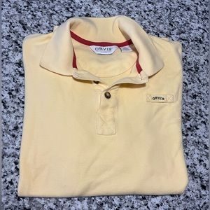 YELLOW ORVIS POLO